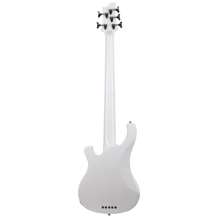 Schecter Stargazer-5 Gloss White Bass Guitar back