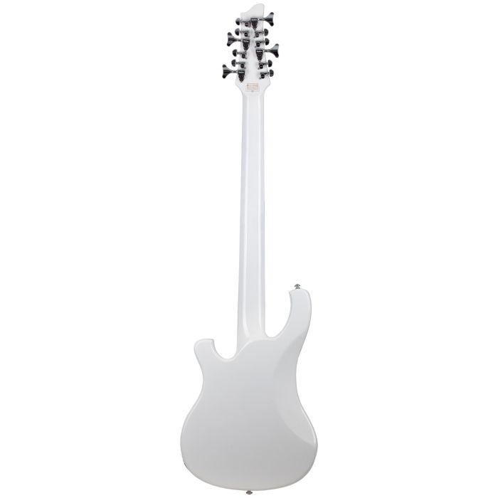 Schecter Stargazer-12 Bass Gloss White Bass Guitar Back