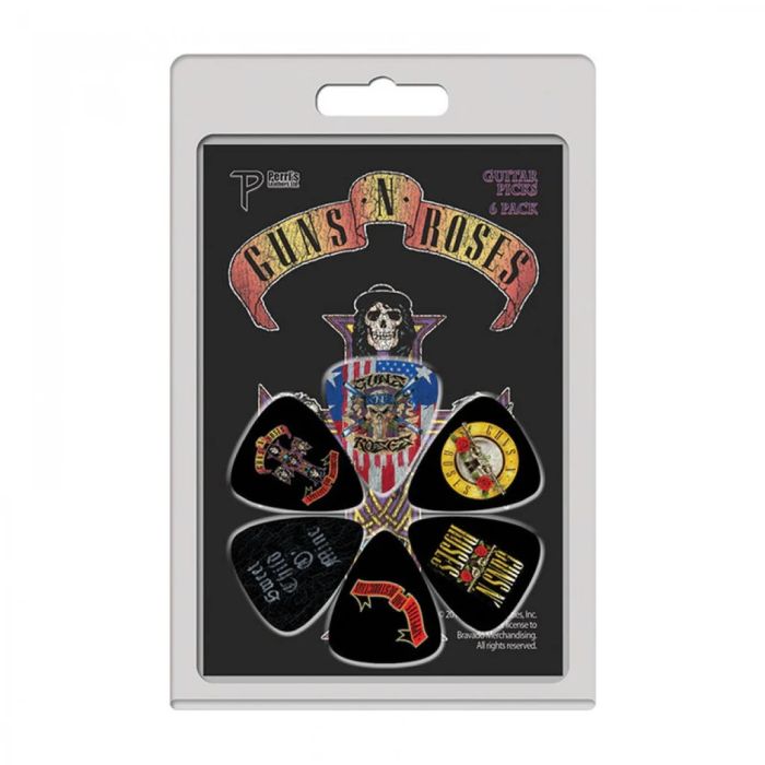 Perri 6 Pack Guns And Roses Picks GR2