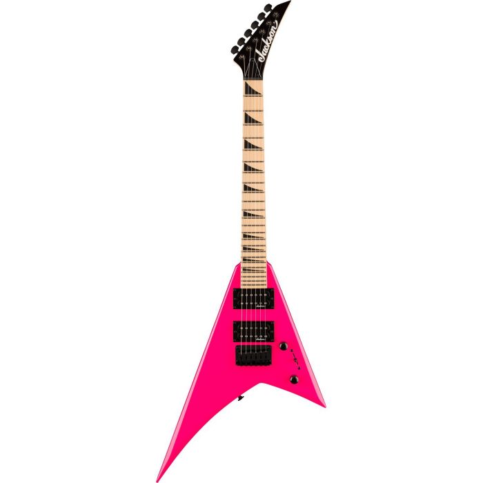 Jackson JS1X JS Series Rhoads Minion MN, Neon Pink front view