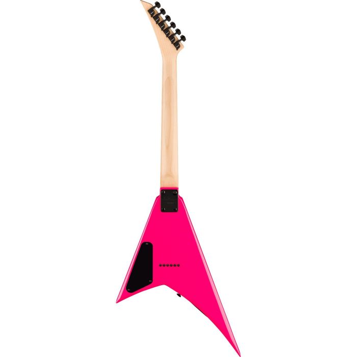 Jackson JS1X JS Series Rhoads Minion MN, Neon Pink rear view