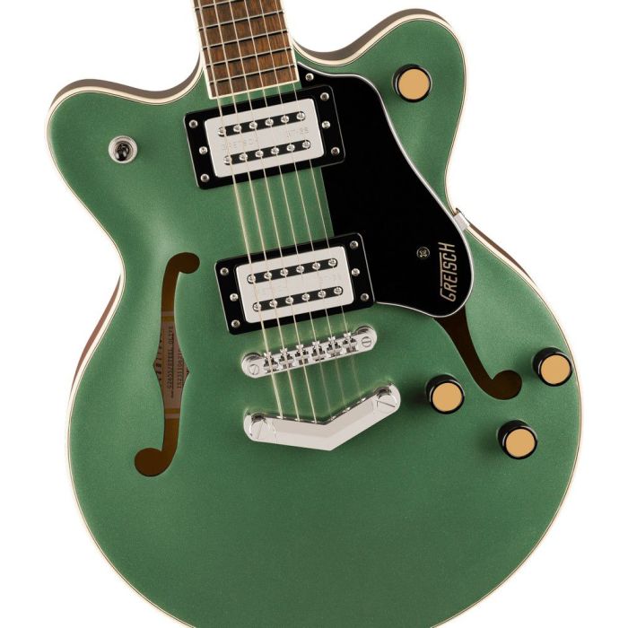 <image alt>Gretsch G2655 Streamliner Center Block Jr.  body closeup