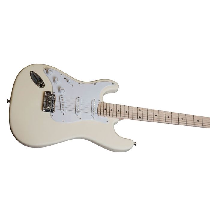 Antiquity ST1 Left-Handed Electric Guitar White body