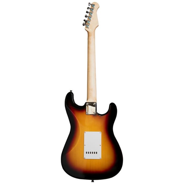 Antiquity ST1 Left-Handed Electric Guitar, 3-Tone Sunburst back