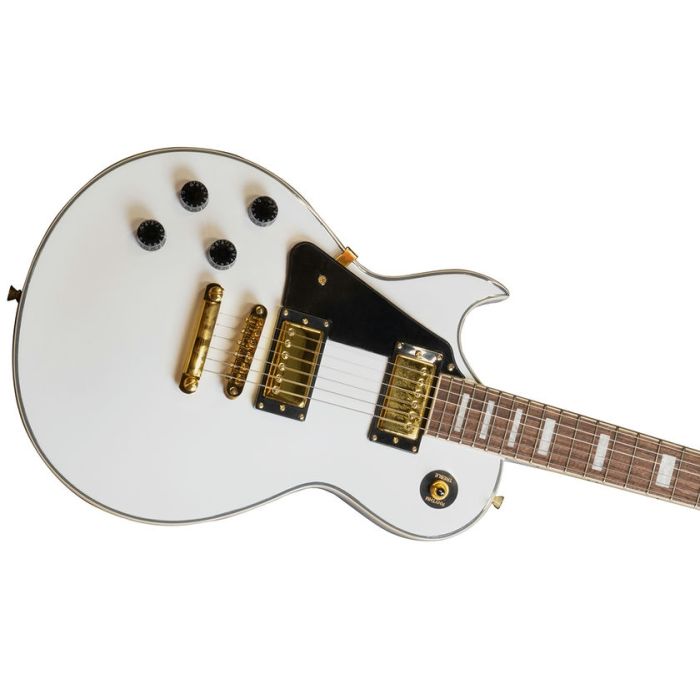 Antiquity Legends Left-Handed LSC1-WH White Electric Guitar body