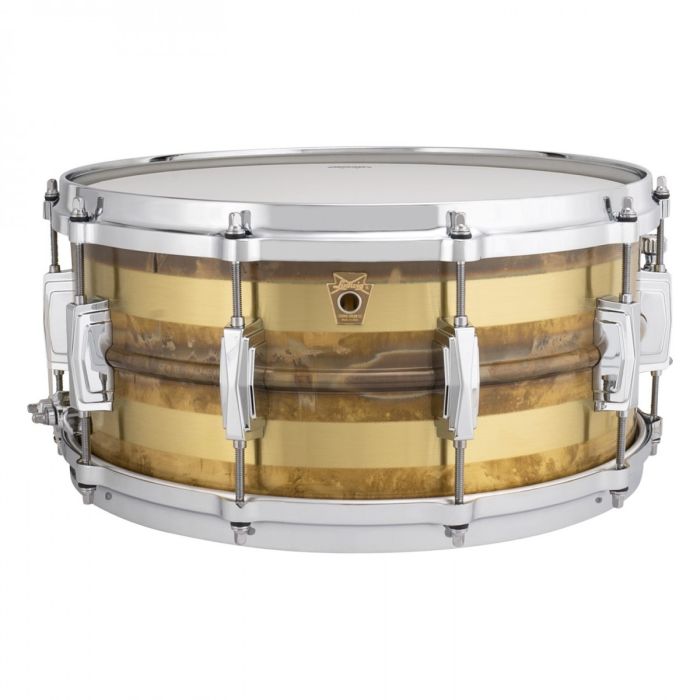 Ludwig LB552RS 14x6.5 Raw Bronze Stripe Snare