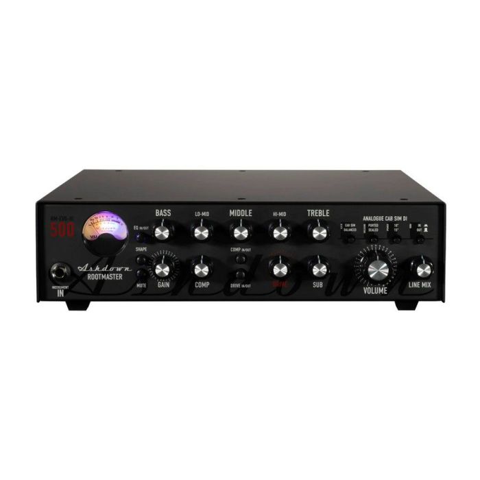 Ashdown Rm 500 evo Iii Bass Head, front view