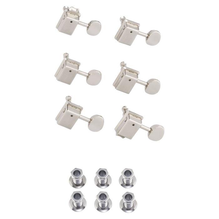 Fender ClassicGear Tuning Machines Chrome full view