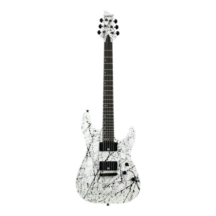 Schecter C-1 Ink Bomb Electric Guitar front