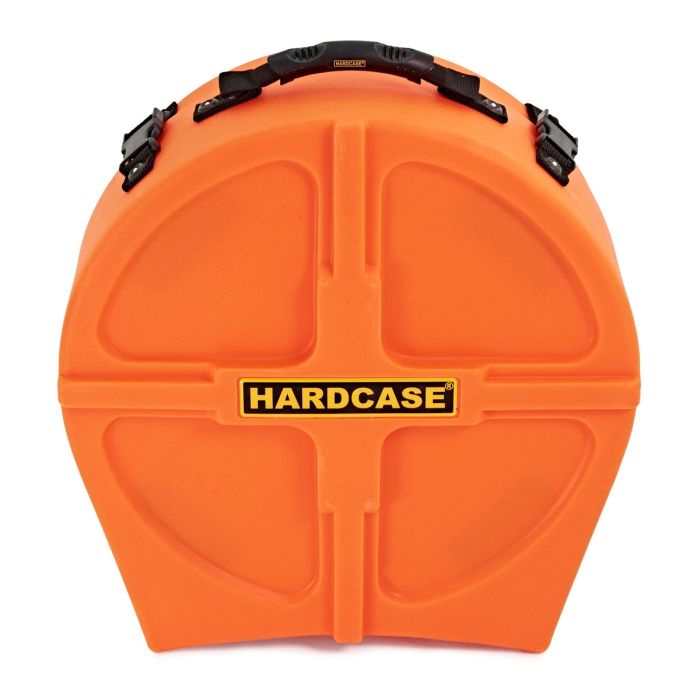 A totally superior design of case, so strong you can jump on them. Made from super tough, high impact, waterproof polyethylene Manufactured from one piece moulding – no riveted joints to break or come apart.

Hardcase Orange 14 Snare With Webbing & Pads