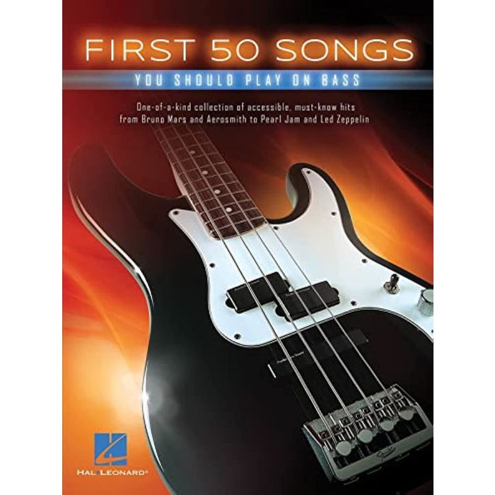 First 50 SongsYou Should Play Bass Guitar - Music Book