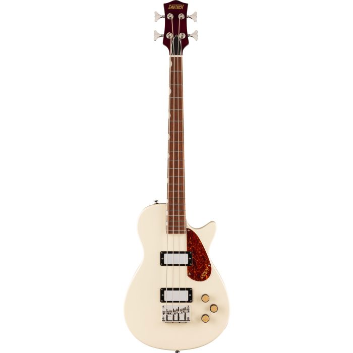 Gretsch Streamliner Jet Club Bass Single-Cut Laurel Fingerboard Vintage White