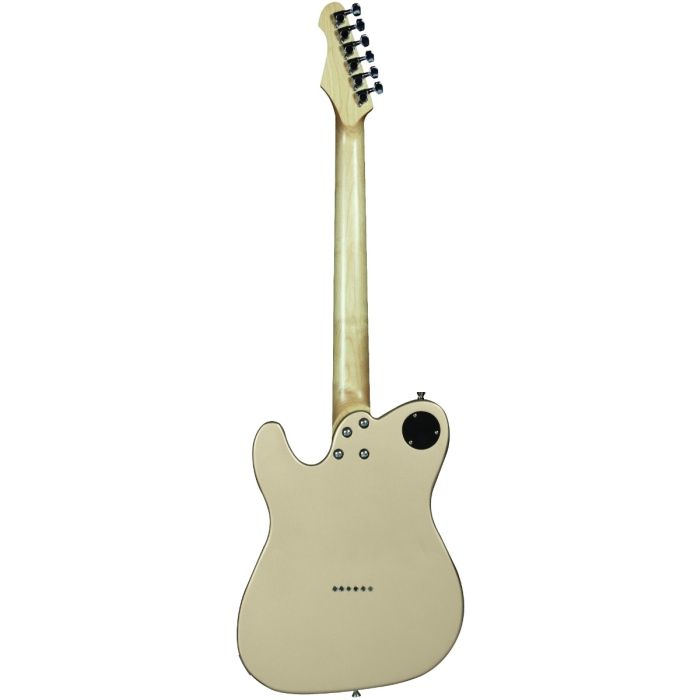 Shergold Guitar Telstar Standard Champagne Gold back