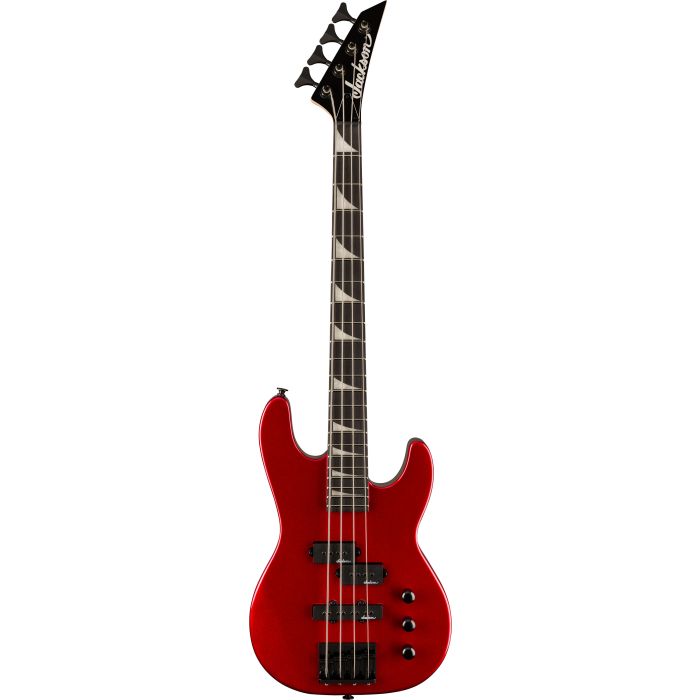 Jackson JS Series Concert Bass Minion JS1X Amaranth Fingerboard Metallic Red