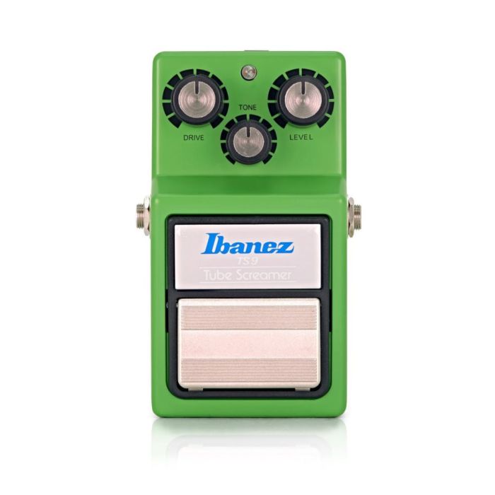 Ibanez TS9 Tube Screamer Overdrive Pedal top-down view