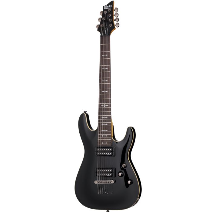 Schecter OMEN-7 in Gloss Black, 7 String Guitar