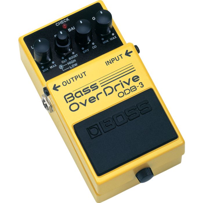 Boss ODB-3 Bass Overdrive Pedal Angle