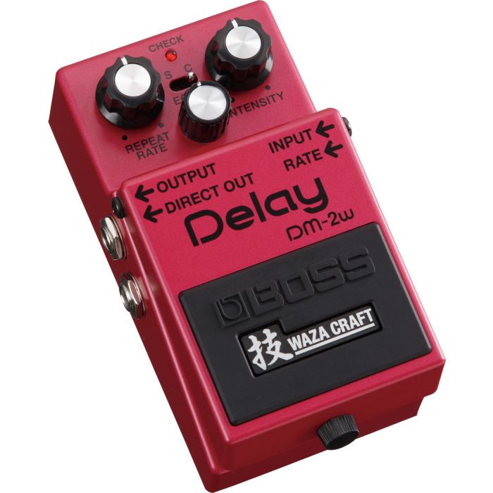 Boss Waza Craft DM-2W Delay Pedal Angle