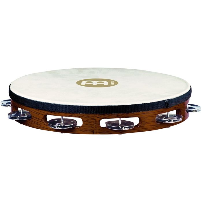 Meinl Traditional Goat Skin Wood Tambourine African Brown