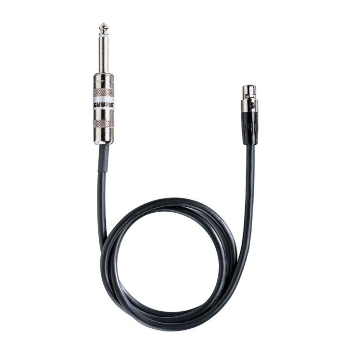 Shure WA302 cable coiled and ready to use