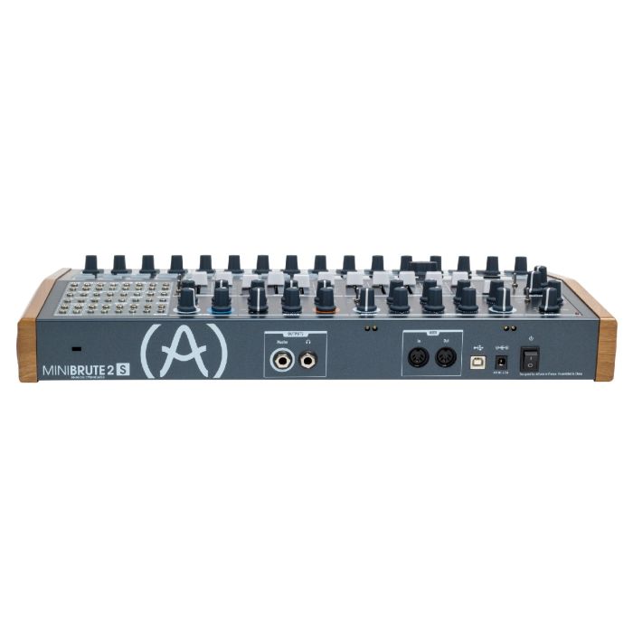 Arturia Minibrute 2S Modular Sequencer Synthesizer Rear