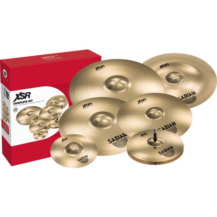 Sabian XSR Complete Cymbal Set