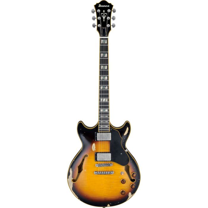 Ibanez AMV100FM-TSL Artstar Vintage in Yellow Sunburst Low Gloss