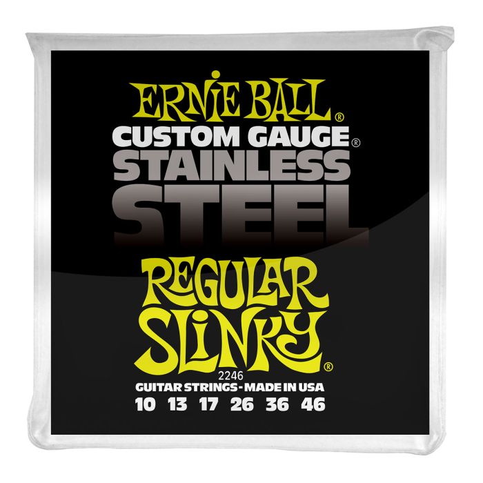 Ernie Ball Regular Slinky Stainless Steel Electric Guitar Strings