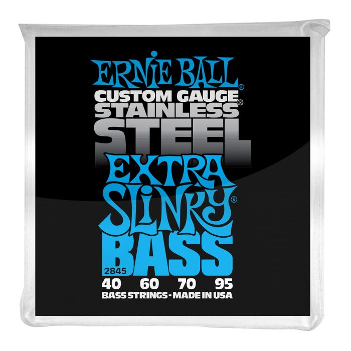 Ernie Ball Extra Slinky Stainless Steel Electric Bass Strings