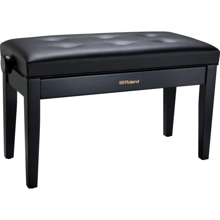 Roland RPB-D300 Height Adjustable Duet Piano Bench Satin Black