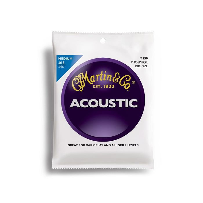 Martin M550 Medium Phosphor Bronze String Set