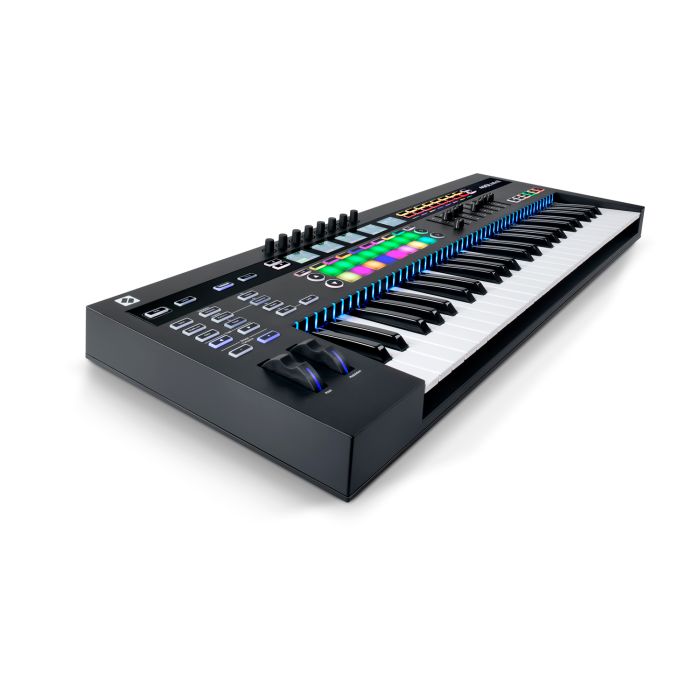 Novation 49 SL MkIII USB MIDI Keyboard Controller Angle