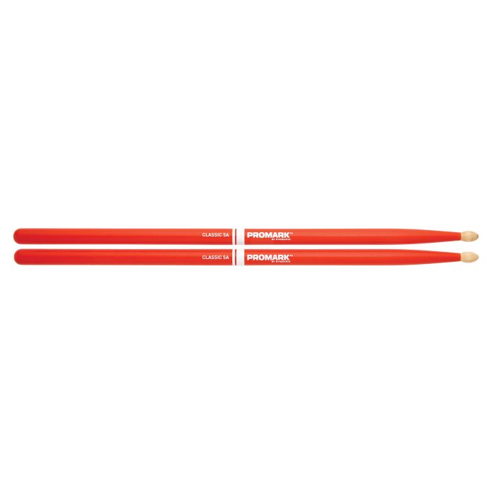 Promark Painted Classic 5A Orange Drumsticks