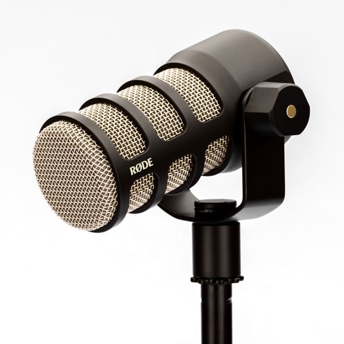Rode PodMic Dynamic Podcast Microphone Angle