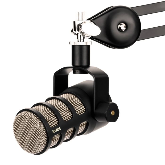Rode PodMic Dynamic Podcast Microphone Front