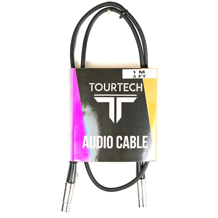 TOURTECH TTAC-MD1 1m Metal MIDI Cable Package