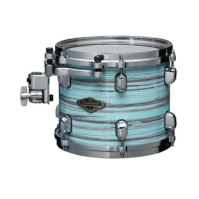 Tama Starclassic Walnut/Birch Tom Drum 8 x 6 Lacquer Arctic Blue Oyster