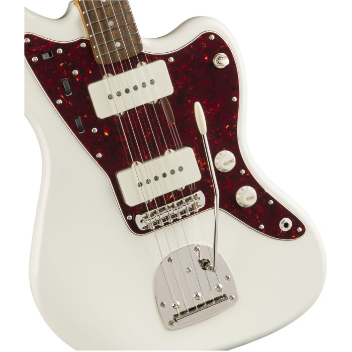 Squier Classic Vibe 60s Jazzmaster IL Olympic White Body Detail