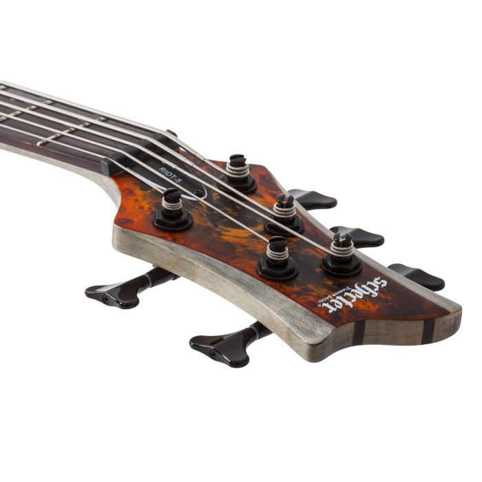 Schecter Riot-5 Inferno Burst Bass Guitar 5-String Bass