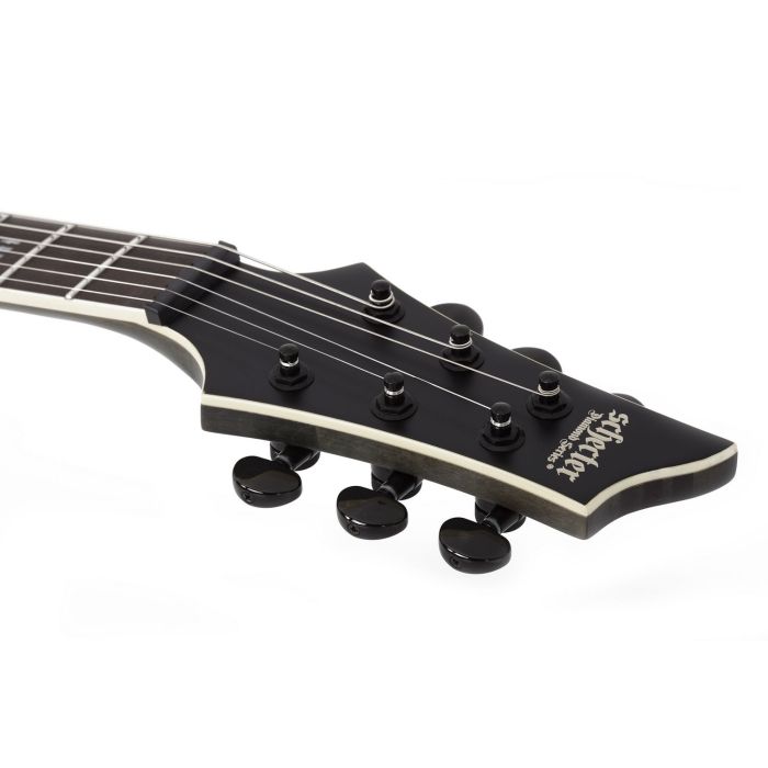 Schecter C-1 SLS Elite Evil Twin Satin Black