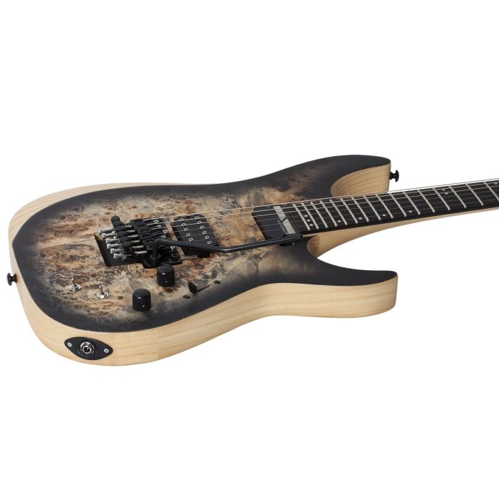 Schecter Reaper-6 FR S Charcoal Burst Electric Guitar