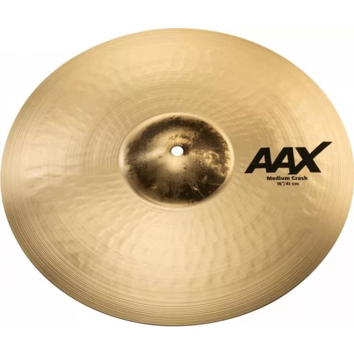 Sabian AAX 16" Medium Brilliant Crash Cymbal