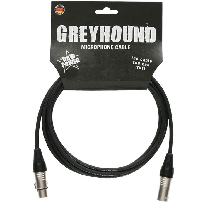 Klotz Greyhound Mic Cable Black 5m