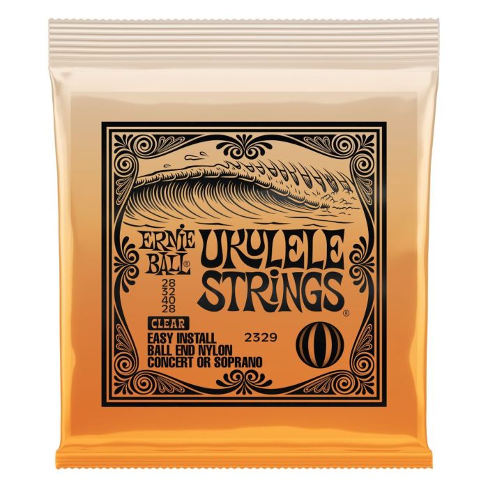 Ernie Ball 2329 Clear Ukulele Strings Set 
