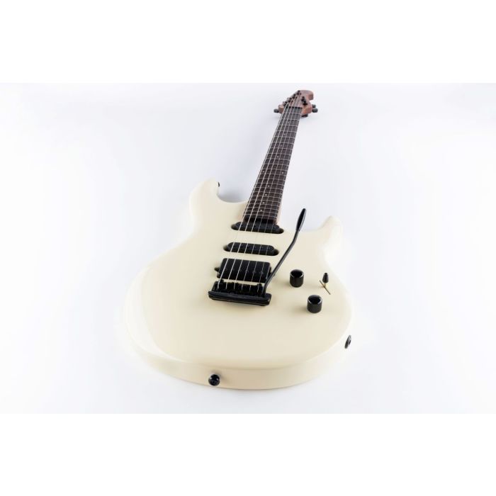 MusicMan Luke 3 HSS Electric Guitar in Buttercream