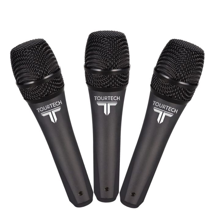 TOURTECH VM50 Dynamic Microphone 3-Pack