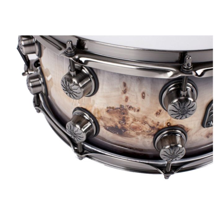 Natal Mappa Burl Maple Snare Drum