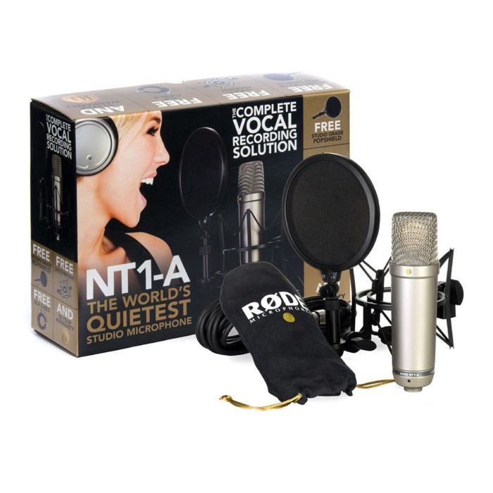B-Stock Rode NT1-A Condenser Microphone Package