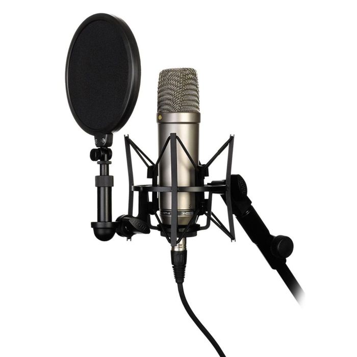Rode NT1-A Condenser Microphone with Pop Filter and Shock Mount