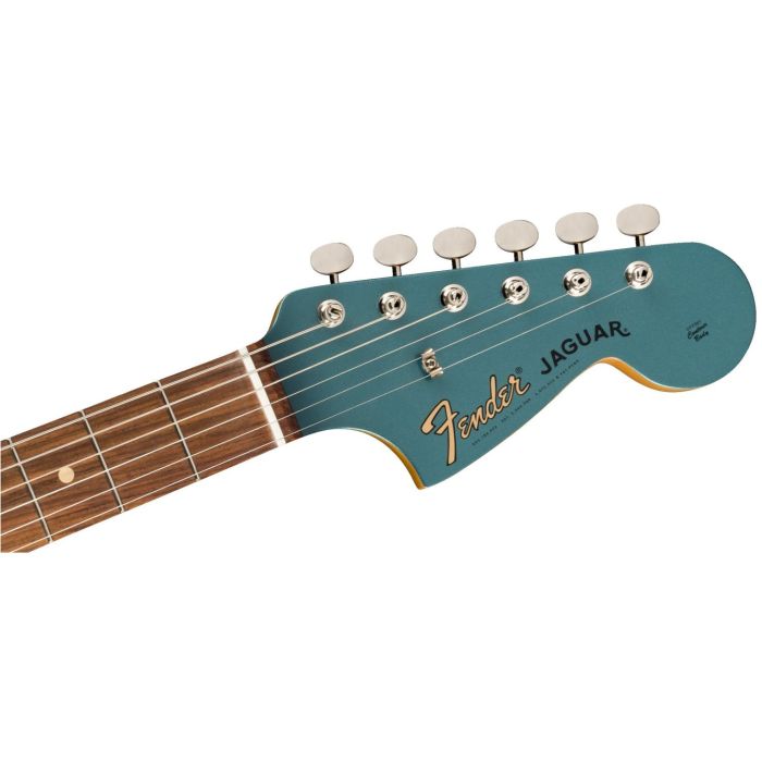 Fender Vintera 60s Jaguar Ocean Turquoise Painted Headstock